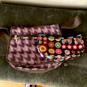 Lesportsac purse and clutch new